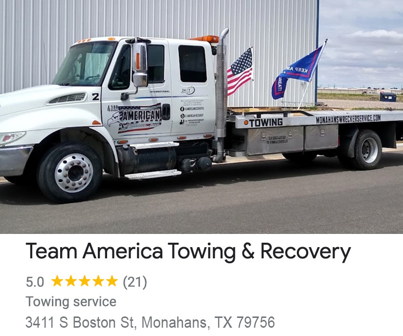 Team America Towing Monahans Texas