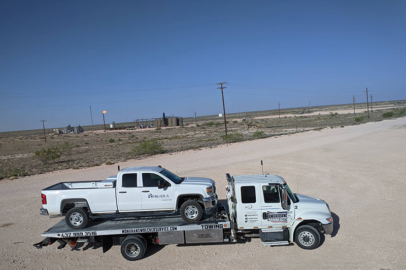 Odessa Tow Truck Flatbed Towing