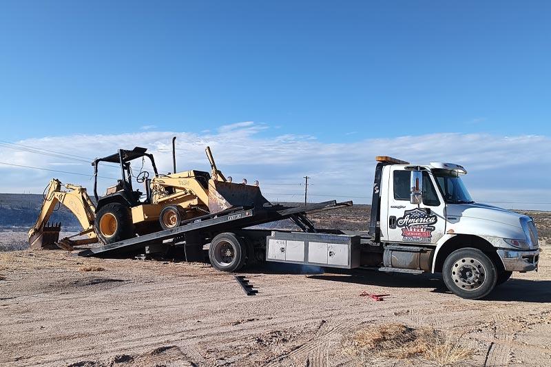 Permian Basin Oilfield Towing Team America Towing Odessa Texas